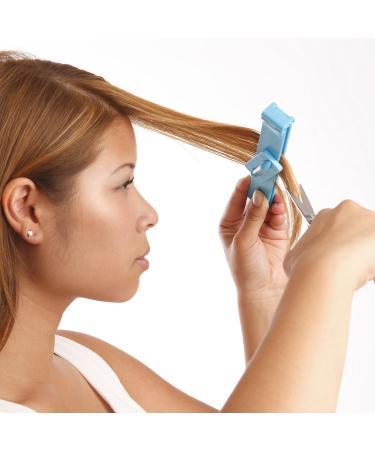 Original CreaClip Bangs & Scissors Hair Cutting Tool - Shark Tank Featured Fringe Trimming Guide & Kids Haircut Kit - Buy Online on GoSupps.com