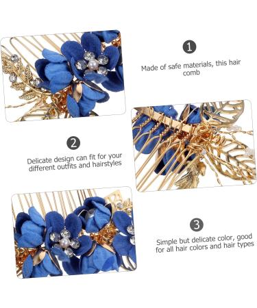 Garneck 1 Set Hair Accessories for Wedding Hair Accessories Bridal Hair Accessories Bridal Pearl Hair Accessories Flower Hair Combs Rhinestone Flower Hair Comb Hair Comb for Women - Buy Online on GoSupps.com