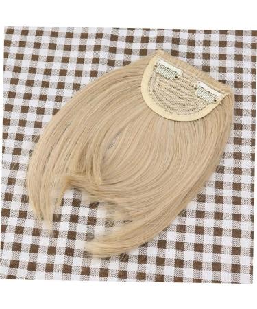 Housoutil Piece Clip in Bangs Human Hair Extensions Bangs Straight Flat Clip on Fringe Front Hair Extensions Front Hair Bangs French Bangs Fringe European and American Hair Clip medium As Shown - Buy Online on GoSupps.com