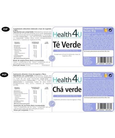 H4U T Verde 60 Comprimidos De 700 Mg Health and personal care - Buy Online on GoSupps.com