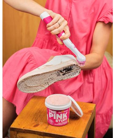 Stardrops Pink Stuff Scrubber Kit - 2 Tubs Cleaning Paste, Electric Scrubber & 4 Brush Heads - Buy Online on GoSupps.com