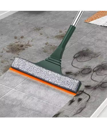 Window Glass Wiper | Adjustable Length Mirror Cleaner Tool | Window Cleaning Tool Reusable Glass Washing Equipment with Extension Handle Window Shower Cleaning Tool for Mirror Green - Buy Online on GoSupps.com