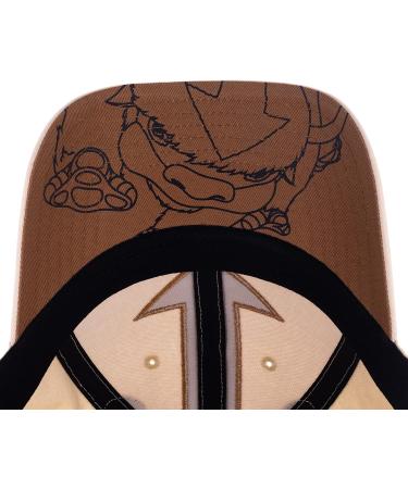 Avatar The Last Airbender Appa Character 3D Big Face Snapback Hat - White - Buy Online on GoSupps.com
