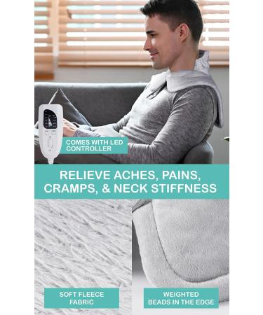 Deluxe Sleep Mask & Neck Heating Pad Set for Migraine and Headache Relief - Buy Online on GoSupps.com