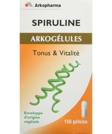 Arkopharma Phytotherapy Cure Arkocaps Spirulina Bottle of 150 Capsules
