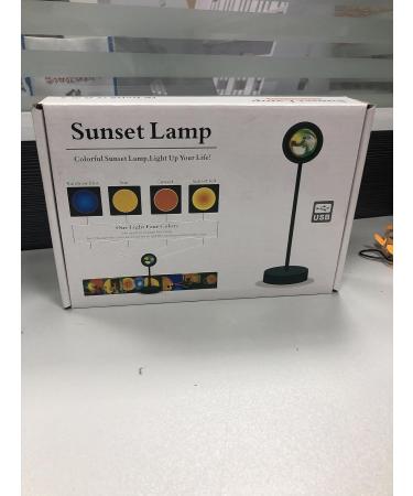 16 Colors Sunset Lamp - USB Sun Lamp with Remote Control | 180 Rotatable LED Projector for Selfies Parties & Decorations - Buy Online on GoSupps.com