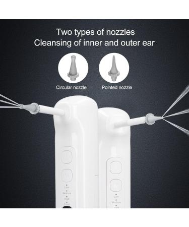 Zunate Water Powered Ear Cleaner | Rechargeable Ear Wax Removal Kit with 4 Modes | Effective Ear Irrigation Flushing System for International Shipping - Buy Online on GoSupps.com