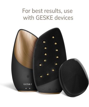 GESKE | Hydrating Cleanser | GESKE SmartAppGuided Facial Brushes | Cucumber & Elderberry Extract Vitamin E & Provitamin B5 | Impure Skin | Daily | All Skin Types | Cruelty-Free Vegan - Buy Online on GoSupps.com