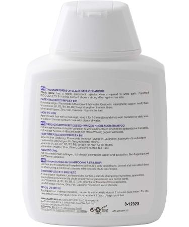 Bioxsine Herbal Shampoo with Black Garlic for Hair Loss / Odourless / Prevents Hair Loss / Healthy Hair / For All Hair Types / Women and Men 300 ml - Buy Online on GoSupps.com