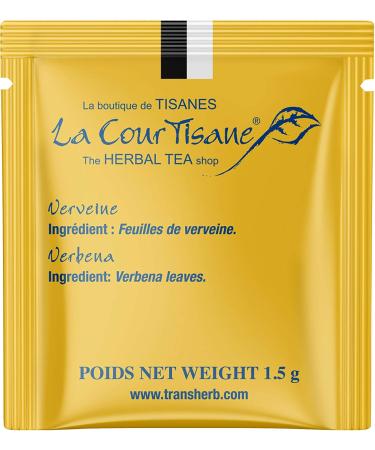 La Courtisane Herbal Tea Verbena Kosher Gluten-Free 20 Count 30g - Buy Online on GoSupps.com
