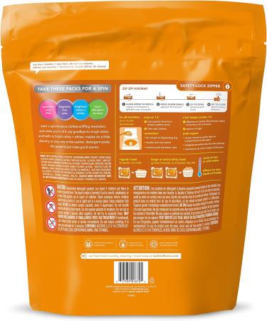 Method Ginger Mango Laundry Detergent Packs - 42 Count (Pack of 2) | Hypoallergenic & Plant-Based Stain Remover | Works in Hot & Cold Water - Buy Online on GoSupps.com