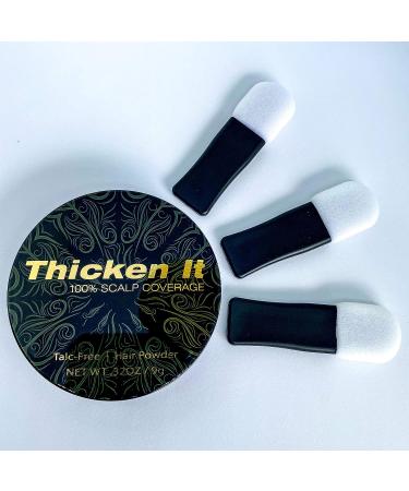 Thicken It Scalp Coverage Powder Applicator Refill - 3 Pack | 100% Coverage - Buy Online on GoSupps.com