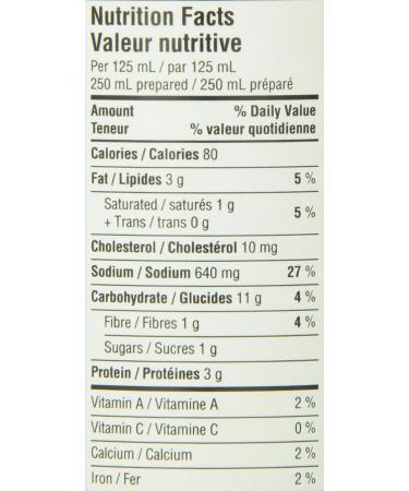 Campbell's Low Fat Cream Of Chicken Soup 284ml 24-Count 284 ml (Pack of 24) - Buy Online on GoSupps.com