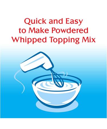Dream Whip Whipped Dessert Topping Mix 2.6-Ounce Box (Pack of 2) with By The Cup Mood Spoons - Shop Now! - Buy Online on GoSupps.com