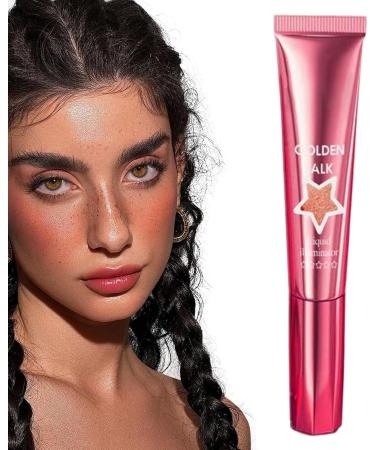 Sparkling Face Highlighter Lightweight smudgeresistant highlighter for the face and body Liquid Highlighter Long Lasting Shimmering Radiant Makeup Cream 18 ml liquid - Buy Online on GoSupps.com