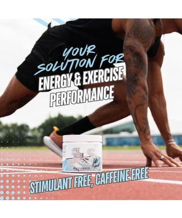 Shop Sante Pre Workout Plus Stim-Free Caffeine-Free EAA/BCAA with L-Arginine Acetyl-L-Carnitine & L- Citruline Amino Acid Supplement 50 Servings Snow Cone - Buy Online on GoSupps.com