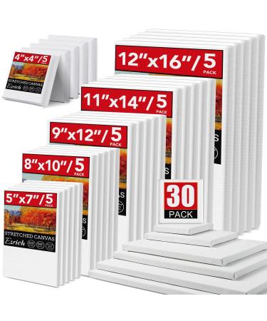 ESRICH Canvas Boards for Painting 8x10, 80 Pack