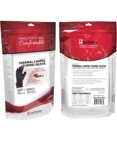Swede-O Thermal Carpal Tunnel Glove - Medium Right Hand | Optimal Support for Pain Relief | International Shipping Available - Buy Online on GoSupps.com