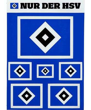 Hamburger SV HSV sticker set Rhaet
