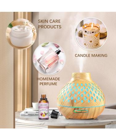 Aeshory Passion Fruit Essential Oil 30ml | 100% Natural Fruity Aroma for Diffusers Humidifiers Massage DIY Candles & Soap - Buy Online on GoSupps.com