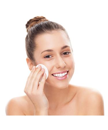 Cliganic Premium Cotton Rounds for Face - 300 Count Makeup Remover Pads, Hypoallergenic & Lint-Free | 100% Pure Cotton - Pack of 3 - Buy Online on GoSupps.com