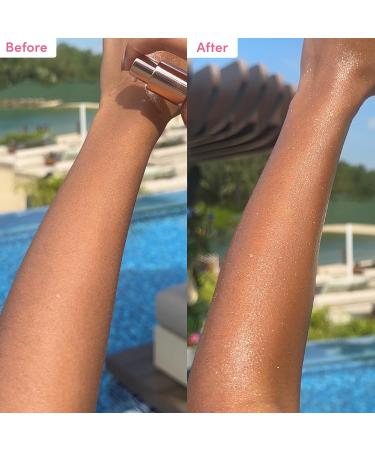 Coco & Eve Antioxidant Glow Shimmer Body Oil - Lightweight Skin Illuminator with Pearlescent Minerals Natural Glitter Antioxidants for Shimmering Moisturizing and Healthy Glow (100ml) - Buy Online on GoSupps.com