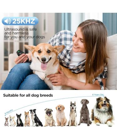 Antibell Device for Dogs - Rechargeable Waterproof Ultrasound Defense | 25 KHz with 5m Radius for Small Medium Dogs - Perfect for Joggers - Buy Online on GoSupps.com