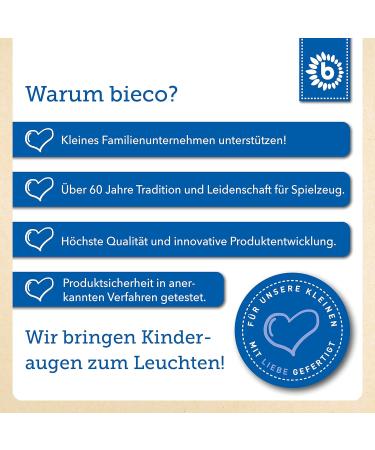 Bieco Wooden Birthday Train - Forest Animals with Numbers 0-9 | 17 Pieces 59 cm | Perfect Candle Train for Children's Birthdays - Buy Online on GoSupps.com