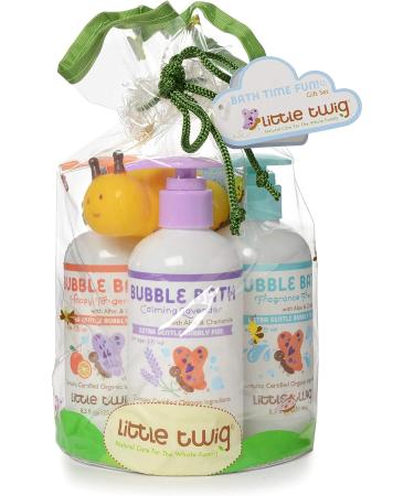 Little Twig Bath Time Bubbles Gift Set - Unscented/Lavender/Tangerine - 2.18 Pound - Buy Online on GoSupps.com