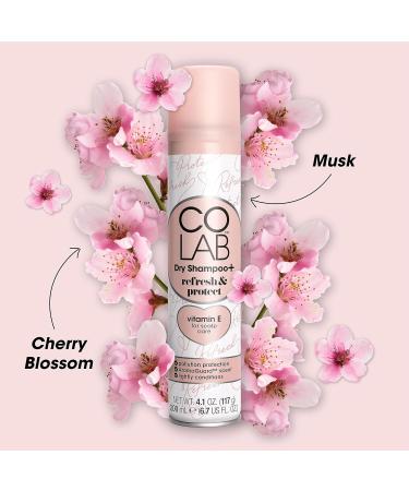 COLAB+ Dry Shampoo Refresh & Protect 200ml 2 Pack - No White Residue No Fuss All Hair Types Fresh Scent - Buy Online on GoSupps.com