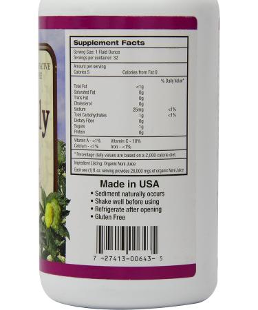 Organic Noni Juice - 32oz | Pure & Natural Noni Juice - Buy Online on GoSupps.com