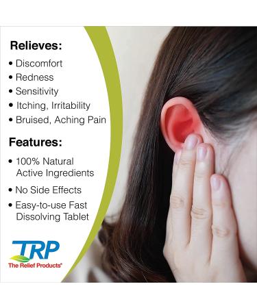Earache Relief Tablets | 70 Count | The Relief Products - Buy Online on GoSupps.com