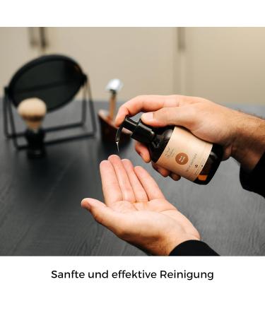 Meißner Tremonia Warm Woods Bartage Soap 200ml | Vegan Beard Shampoo for Men | Organic Olive Oil for Intensive Daily Care - No Artificial Additives - Buy Online on GoSupps.com