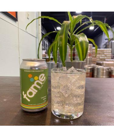 FAME Soda: Lemon Mint 12 x 355ml - Buy Online on GoSupps.com