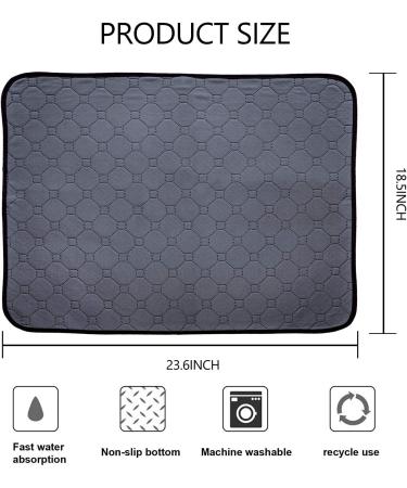 Guinea Pig Bedding & Fleece Cage Liners | Washable & Reusable Pee Pads - Diamond Print 23.6''x17.7'' (2 Pack) - Buy Online on GoSupps.com