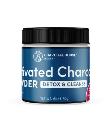 Coconut Activated Charcoal Powder - Detox and Cleanse 6 Ounce