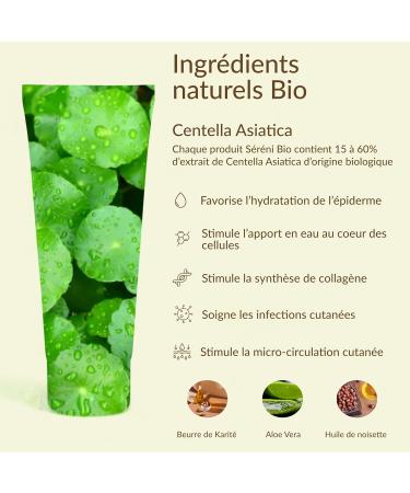 S r nibio Centella Asiatica Face Cream - Soothes Protects and Restores - Certified Organic Vegan and Fair Trade Professional Face Care - Moisturizing Cream for Ultra Sensitive Skin - 50ml - Buy Online on GoSupps.com
