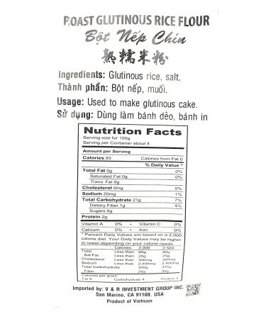 Premium Cooked Glutinous Rice Flour - Perfect for Traditional Recipes - Buy Online on GoSupps.com