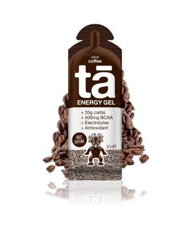TA ENERGY - Energy Gel - Coffee x24 - Energy - Sodium - BCAA - Antioxidants - Caffeine - Ideal during sports activities 133Kcal
