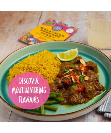 The Spice Sultan Asian Curry Kits Selection Box (3 Kits) - Thai Yellow, Sri Lankan Coconut, Malaysian Rendang - Recipes Included | Gluten-free, Vegan - Buy Online on GoSupps.com