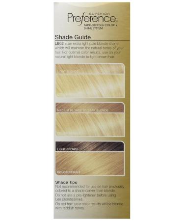 L'Oreal Superior Preference Les Blondissimes LB02 Extra Light Natural Blonde - Vibrant Hair Color for International Shipping - Buy Online on GoSupps.com