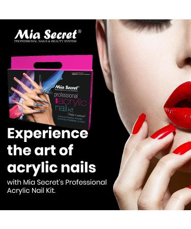 Mia Secret Professional Acrylic Nail Kit for Beginners - Complete Nail Kit with Everything Included - Buy Online on GoSupps.com