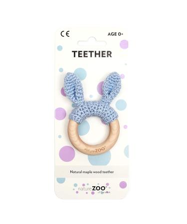 Naturezoo Bei ring - Light Blue | Premium Baby Teething Ring | Safe & Soothing Solution for Infants - Buy Online on GoSupps.com