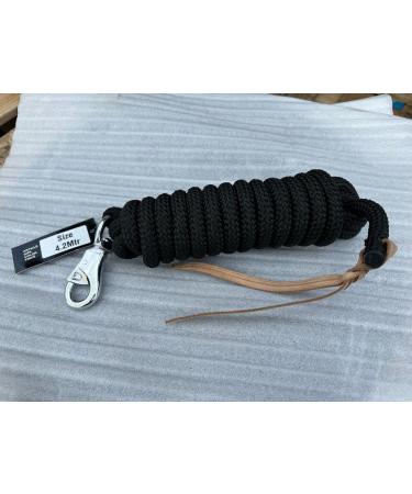 Communication Line Natural Horsemanship Parelli Style Training Rope 4.2 and 3.8 Meters (Black 3.8 meters) 3.8 meters Black - Buy Online on GoSupps.com