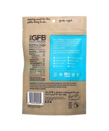 High Protein Gluten Free Bites - Coconut Cashew Crunch, 4oz | Non-GMO Snack - Buy Online on GoSupps.com