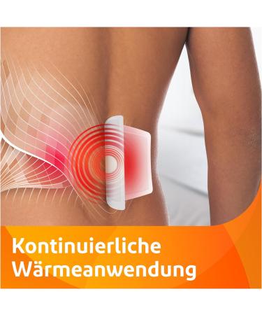 Voltaren Heat Pavement Plasters - Drug-Free Long-Lasting Pain Relief for Back Neck & Shoulder Pain | 4 Plasters - International Shipping Available - Buy Online on GoSupps.com