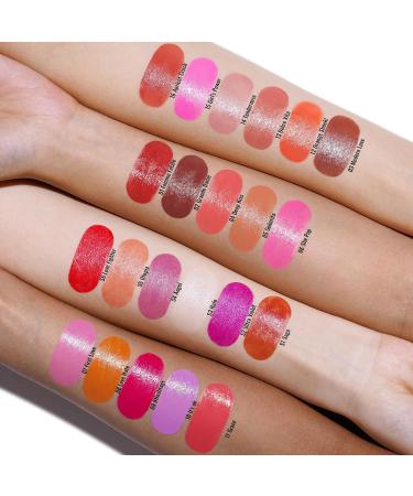 Oulac Orange Lipstick - Hydrating Lipstick & Tinted Lip Balm for Dry Lips | Juicy Glossy Finish Vegan Cruelty-Free - Orange Shock! - Buy Online on GoSupps.com