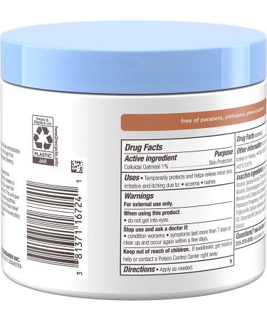 Aveeno Baby Eczema Therapy Nighttime Balm | Soothes Dry Itchy Skin | Hypoallergenic & Fragrance-Free | 11 oz - Buy Online on GoSupps.com