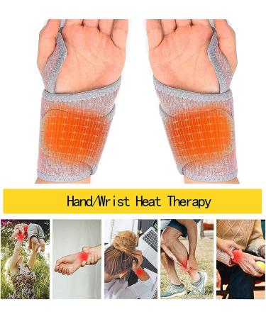 Fanwer Electric Heating Pad for Wrist & Hand - Arthritis Relief, Carpal Tunnel Pain, Fast Heat - 1 Pack - Buy Online on GoSupps.com