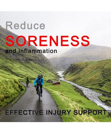 Hobrave Calf Brace Shin 2 Pack - Compression Wrap Sleeve for Torn Calf Muscle Pain Relief - Adjustable Leg Support XXX-Large - Buy Online on GoSupps.com